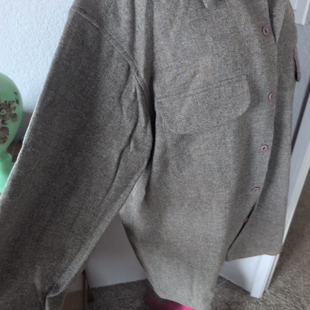 Men's Pendleton Gray Button-Up Jacket - Picture 3 of 6
